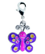 Charmtastic Metal Clip-On Charms 1/Pkg-Butterfly - €2,10 EUR