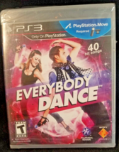 New & Sealed PS3 video game Everybody Dance PlayStation Move 40 hits - $14.03