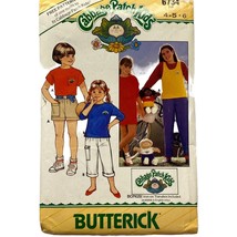 Butterick 6734 Sewing Pattern Children&#39;s &amp; Girls Top Tshirt Short Pants ... - $9.60