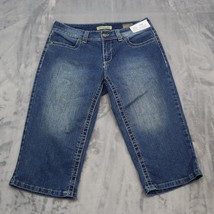 Nine West Shorts Womens 6 Blue Denim Brady Vintage America Collection Bottoms - £17.78 GBP