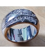 Vintage size 8.5 US Handmade Danish Dyrberg/Kern ring with crystals - $482.48 MXN