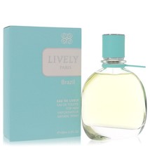 Eau De Lively Brazil Cologne By Parfums Lively Eau De Toilette Spray 3.3 oz - £20.77 GBP