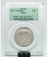 1936 Gettysburg 50C Commemorative Half Dollar Graded by PCGS as MS-66 Ol... - $1,485.00