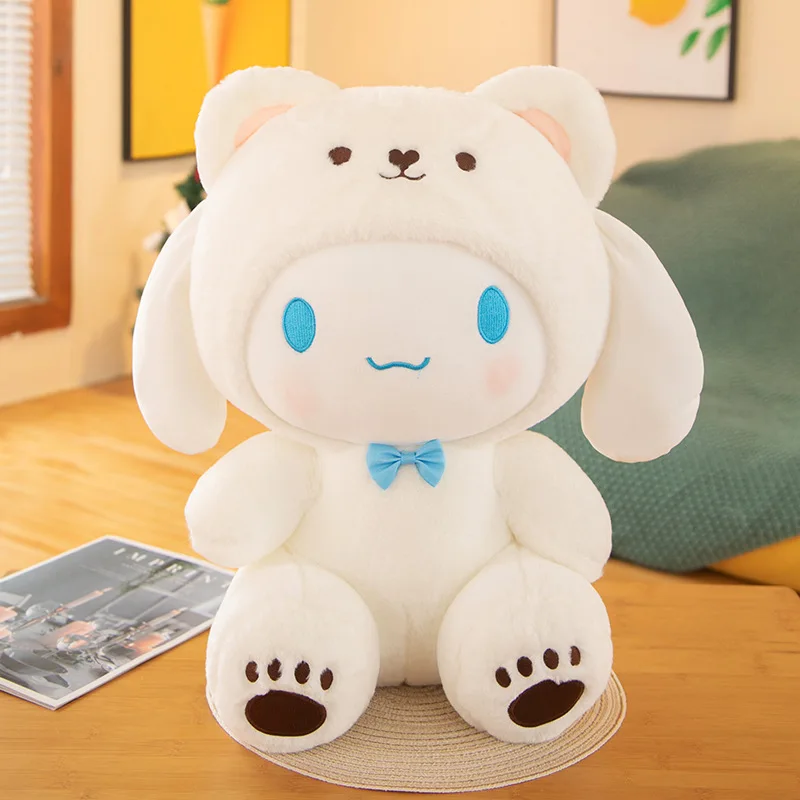 60cm Cinnamoroll-A Cute Sanrio Banana Pochacco Plush Toy Kawaii Big Ear Dog Cart - $60.58