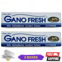 2 X Gano Excel Gano Fresh Toothpaste Ganoderma 150g - £29.46 GBP