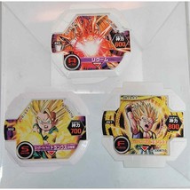 Bandai Dragon Ball Z Discross Plastic Trading Cards Set Lot of 3 - $142.86 MXN