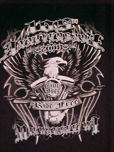 Milwaukee WI Live Free 105th Anniv Motorcycle Pistons T Shirt  XL 100% C... - $8.90
