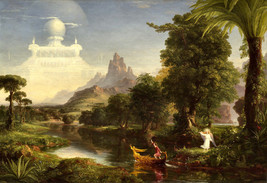 The Voyage of Life Youth 1842 by Thomas Cole Old Masters 13x19 Art Print - £31.64 GBP