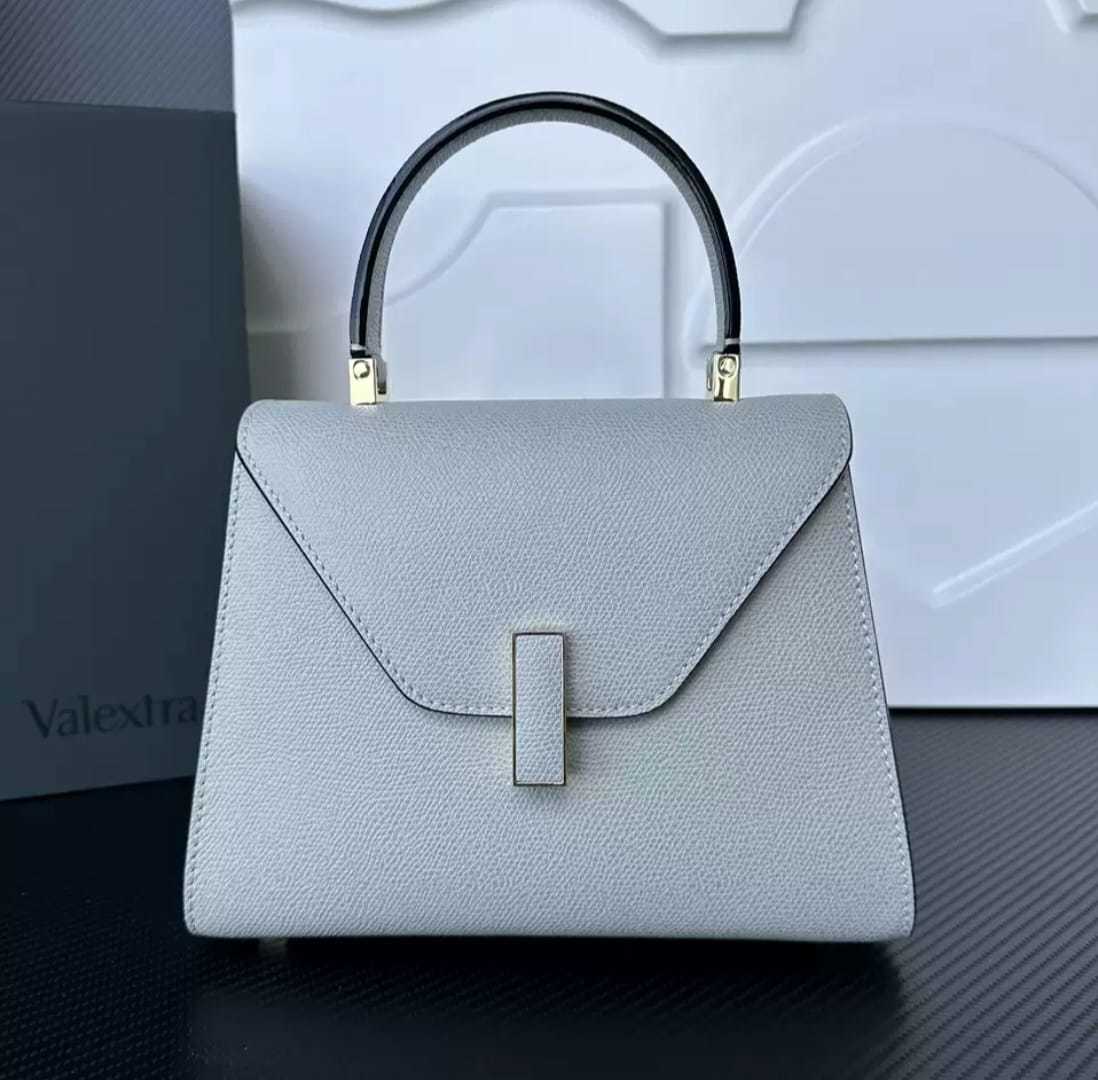 Luxury Genuine Calfskin Leather Handmade Designer Handbag, Italian Style... - $1,403.00