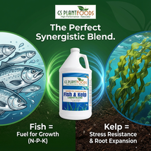 Fish &amp; Kelp Liquid Blend Organic - $20.74+