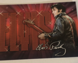 Elvis Presley Postcard Elvis Spelled Out In Black Leather - £2.76 GBP