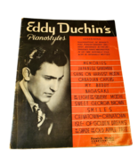 1935 Eddy Duchin Pianostyles Popular Standards Sheet Music Song Book - $190.06 MXN