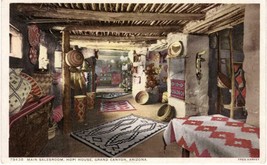 Original ~1910 postcard: Main Salesroom in Hopi House / Fred Harvey - £7.78 GBP