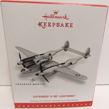 2015 Hallmark Keepsake Lockheed P-38 Lightning Christmas Tree Ornament QXI2557  - £68.74 GBP