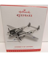 2015 Hallmark Keepsake Lockheed P-38 Lightning Christmas Tree Ornament Q... - £67.43 GBP
