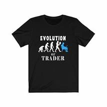 Express Your Love Gifts Gift for Trader, Evolution of Trader Tshirt Black - £20.23 GBP