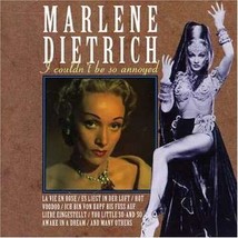 Marlene Dietrich : Couldnt Be So Annoyed CD Pre-Owned - £11.95 GBP