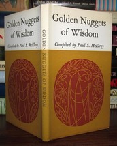 Paul S. Mc Elroy Golden Nuggets Of Wisdom 1st Edition Thus - $50.89