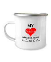 Dog Mugs. My Dachshund Makes Me Happy. Camper-Mug  - £14.13 GBP