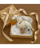 Handmade Beaded Pelican Ornament – Haitian Artisan Coastal Décor. - $1,219.51 MXN