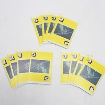 1977 Milton Bradley Carrier Strike Board Game Replacement Part Yellow Cards - £23.98 GBP