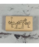 Stampin Up Rubber Stamp Birds  - £5.53 GBP