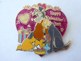 Disney Trading Pins 94210 Valentine&#39;s Day 2013 - Lady &amp; The Tramp - £37.60 GBP