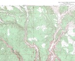 Bull Valley Gorge Quadrangle Utah 1966 USGS Topo Map 7.5 Minute Topographic - $23.99
