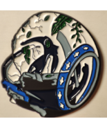 Jurassic World Gyrosphere Enamel Pin Official Movie Collectible Badge - £15.20 GBP
