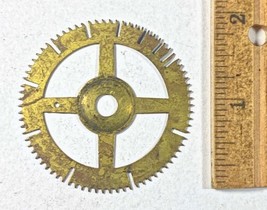 Antique Clock Movement Count Wheel  (51.04mm Dia, 6.47mm Inner Dia) (KD227) - $12.99