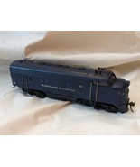 Athearn Maryland Railroad HO Diesel Locomotive Train 42005 F7A 7 Blue Wo... - £47.32 GBP