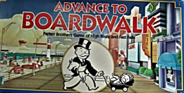 Advance To Boardwalk Parker Brothers Game of High Rises &amp; Fast Falls (mo... - $12.00