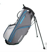Bridgestone Golf Stand Bag Gray Multicolor Lightweight 7-Pockets 4-Way D... - $170.94 CAD