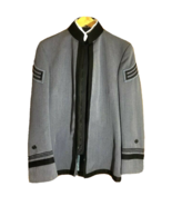 Dress Grey Uniform Coat w/ chevrons - USMA - West Point - cadet - $165.56 CAD