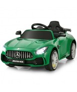 12V Licensed Mercedes Benz Kids Ride-On Car with Remote Control-Green - ... - £179.71 GBP
