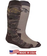 Ducks Unlimited Mens 90% Merino Wool Warm Camo Outdoor Tall Boot Sock Sy... - $23.99