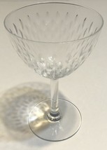 BACCARAT FRANCE PARIS STEMWARE VERTICAL CUT - CLARET WINE GOBLET 5 3/8&quot; - £52.95 GBP