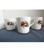 Corelle Coordinates set of 4  mugs cups fruit chutney abundance swirl St... - £12.82 GBP