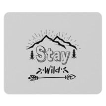 Personalised Mouse Pad - Stay Wild Design, Neoprene Material, Non-Slip R... - $17.51