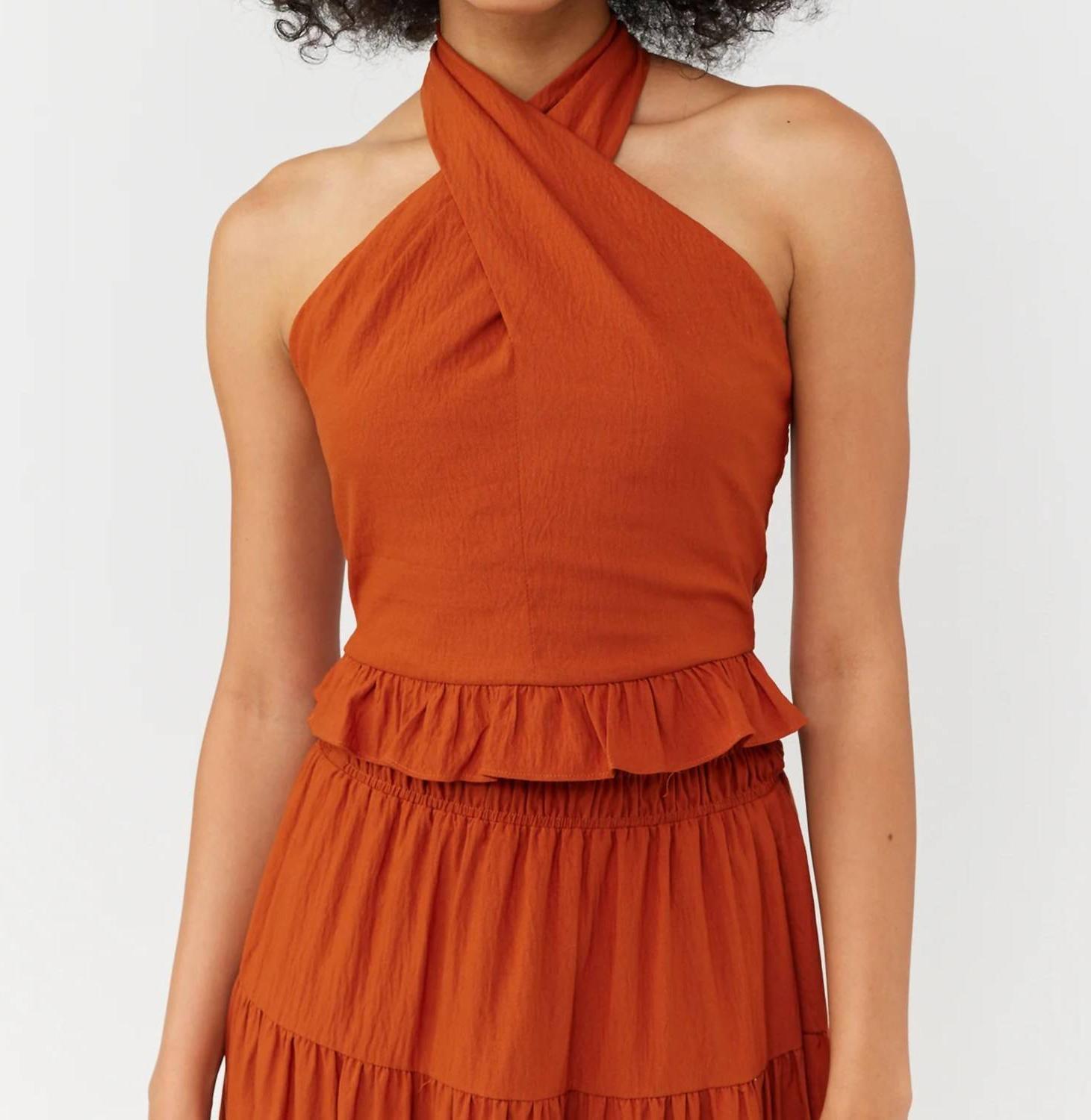 En Saison Itzel Halter Top Size S - $36.63