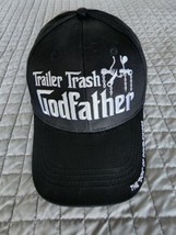 Pride of the South Headwear Trailer Trash Redneck Godfather Loop  Black Ball Cap - £9.34 GBP