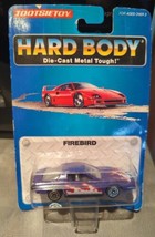 1992 Tootsie Toy Hard Body Diecast Card - Firebird Purple #2000 - $12.59