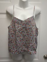Old Navy Perfect Fit Spaghetti Strap size S flower design - £10.24 GBP