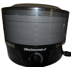 Elite Gourmet EFD319 Food Dehydrator, 5 BPA-Free 11.4&quot; Trays  Assorted C... - £31.47 GBP