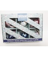 DISNEY PRIMARK Stitch &amp; Angel 4 Mini Bauble Plastic Ornaments New in the... - £23.55 GBP