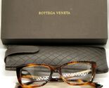 NEW BOTTEGA VENETA BV0183O 002 HAVANA / BROWN EYEGLASSES GLASSES 52-17-1... - $178.20