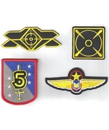 Babylon 5 TV Series Security Uniform Embroidered Patch Set of 4 NEW UNUSED - £18.93 GBP