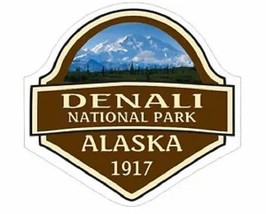 Denali National Park Sticker Decal R849 Alaska YOU CHOOSE SIZE - $1.95+