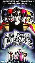 Mighty Morphin Power Rangers: The Movie VHS, 1995 Tape Only - £10.16 GBP