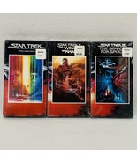 Star Trek Movie VHS Lot 3 Motion Picture I, II Khan, III Spock New Sealed - $13.30